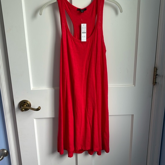 J. Crew Swingy Mini Tank Dress - size:  XXS - color: red - Picture 1 of 4